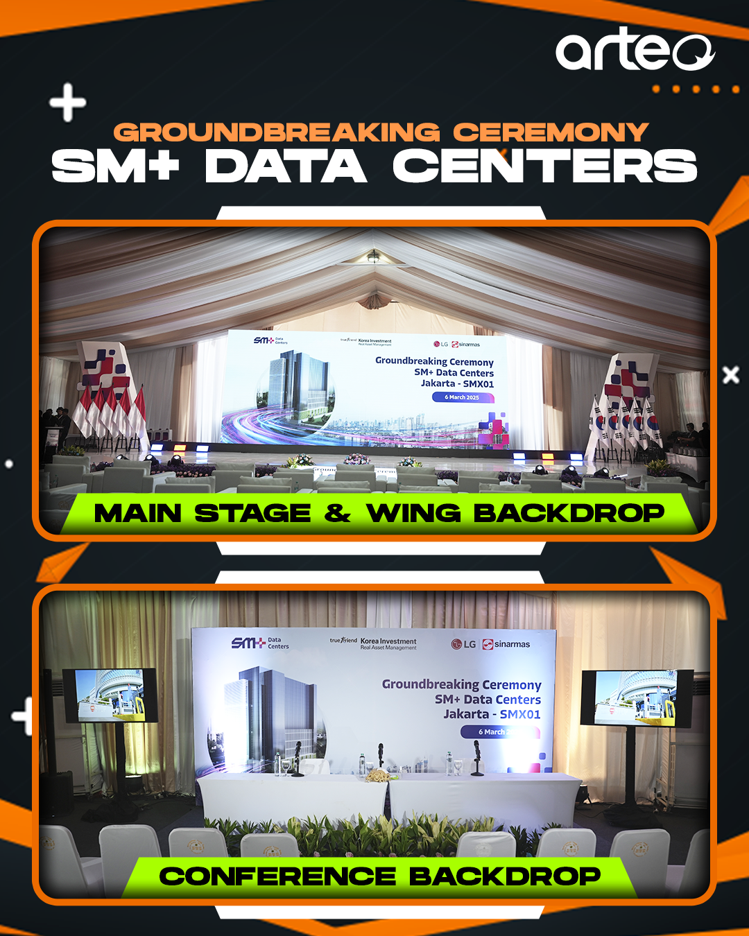 Groundbreaking Ceremony SM+ Data Centers
